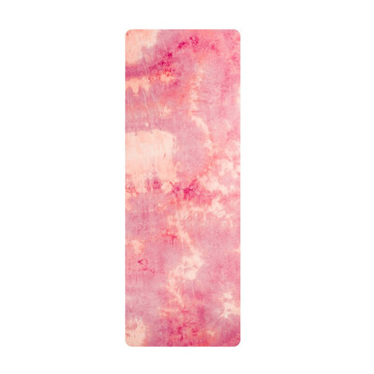 Tie-Dyed Natural Rubber Yoga Mat