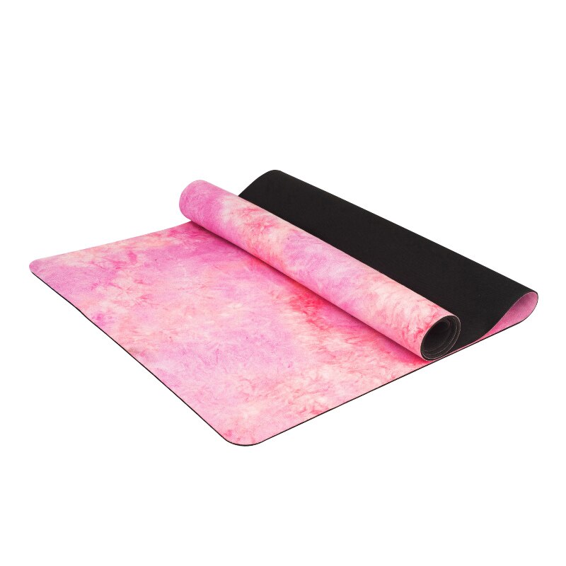 Tie-Dyed Natural Rubber Yoga Mat